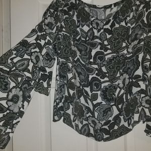 INC off/on the shoulder blouse.